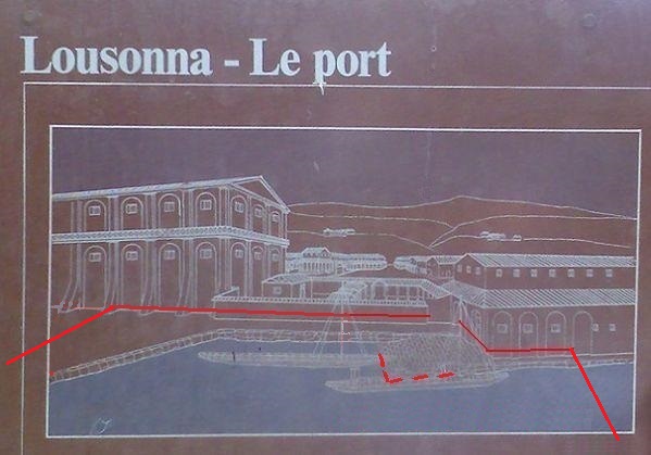 Lousonna vicus port romain de Vidy l'ensemble